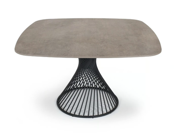 CLARIS - Square ceramic dining table by Fischer Möbel - view 2
